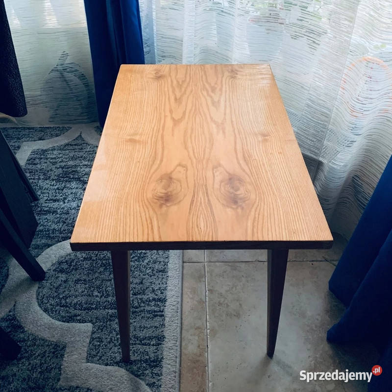 Stolik kawowy Vintage kolor jasnego drewna