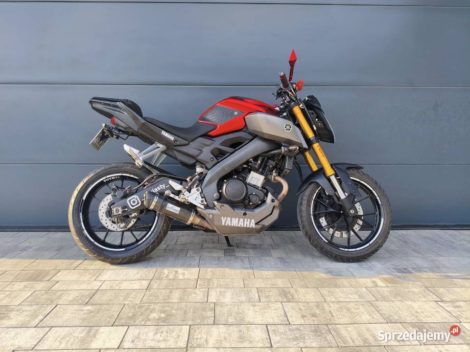 Yamaha MT125 ABS 2015 czerwony Yamaha lubelskie Chełm