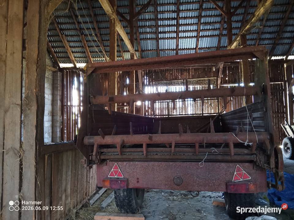 Rozrzutnik obornika 45 ton sprzedam