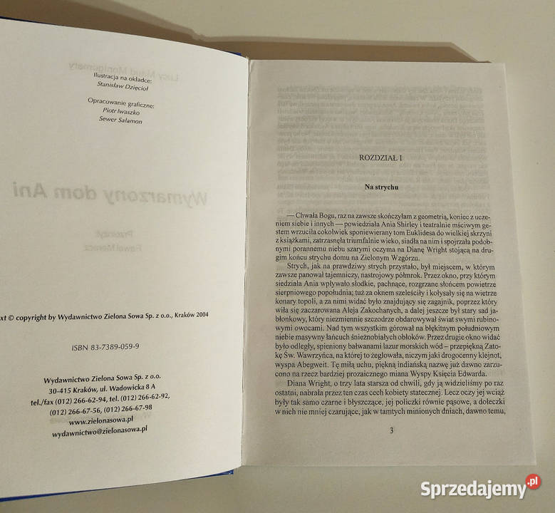 Lucy Maud Montgomery Wymarzony Dom Ani Opole