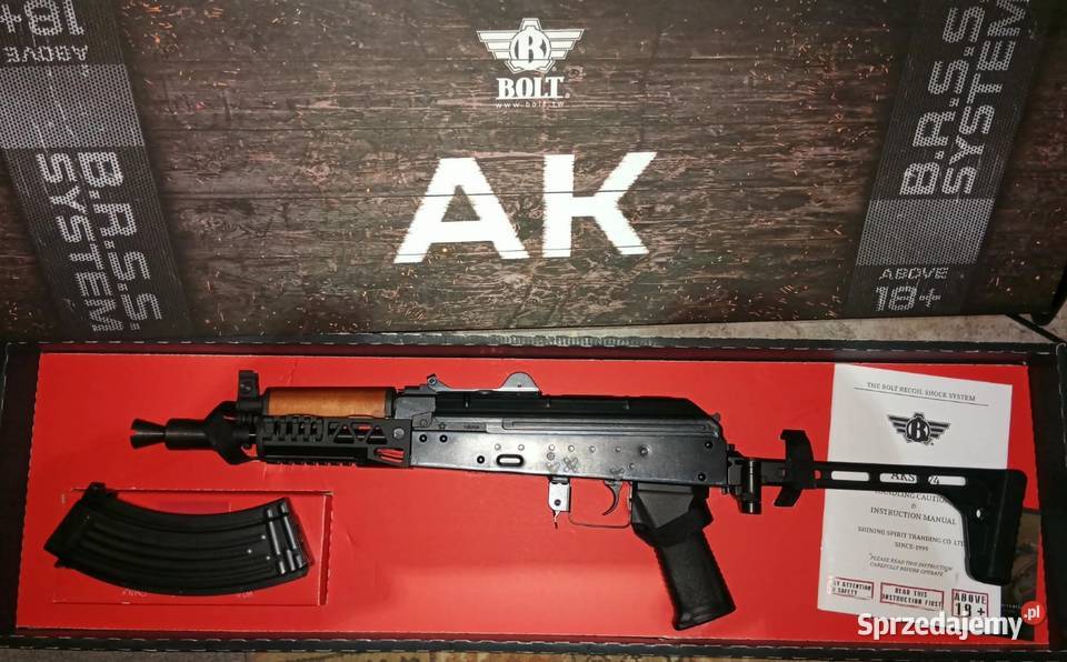 Replika Asg AKSU74 AK Blowback Stal Bolt BRSS Czaniec