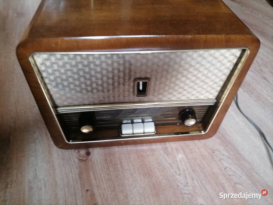 Stare Radio lampowe z lat 50 tych