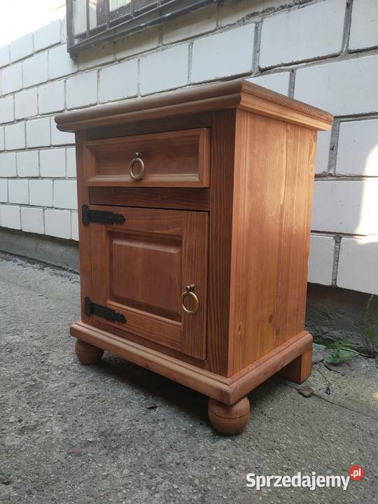 Szafka nocna Parisot Industrie lite drewno Szafki