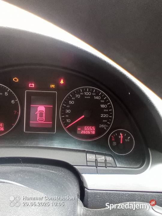 Audi A4 B7 20 benzyna 2006 zamiana Włodzimierzów