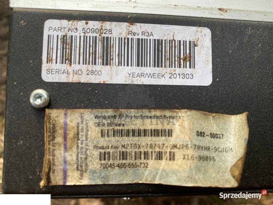 Komatsu Valmet sterownik komputer REV R3A Jastrzębniki