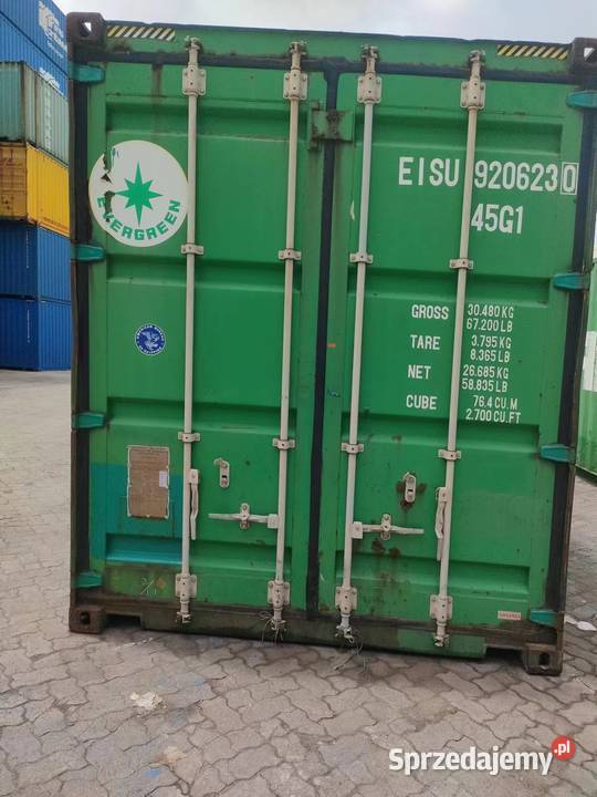 Kontener morski magazynowy 40 DVHC 12 metrowy Sanok sprzedam