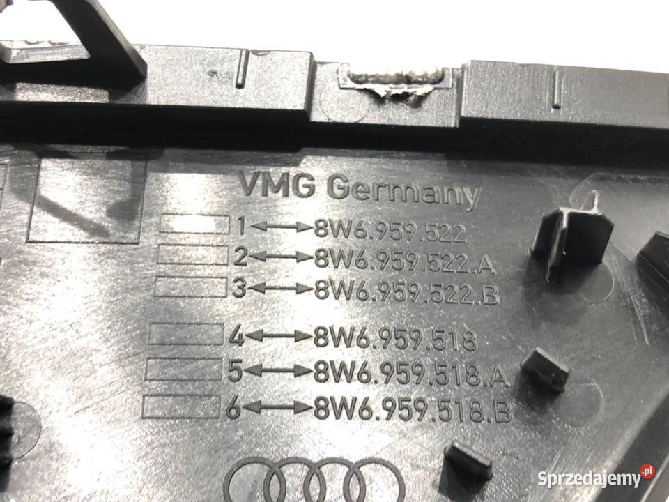 KLAMKA WEWNĘTRZNA PRAWY PRZÓD AUDI A5 F5 sprzedam