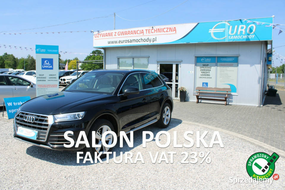 Audi Q5 Quattro 252HP Panorama Alkantara Fvat aluminiowe felgi Warszawa