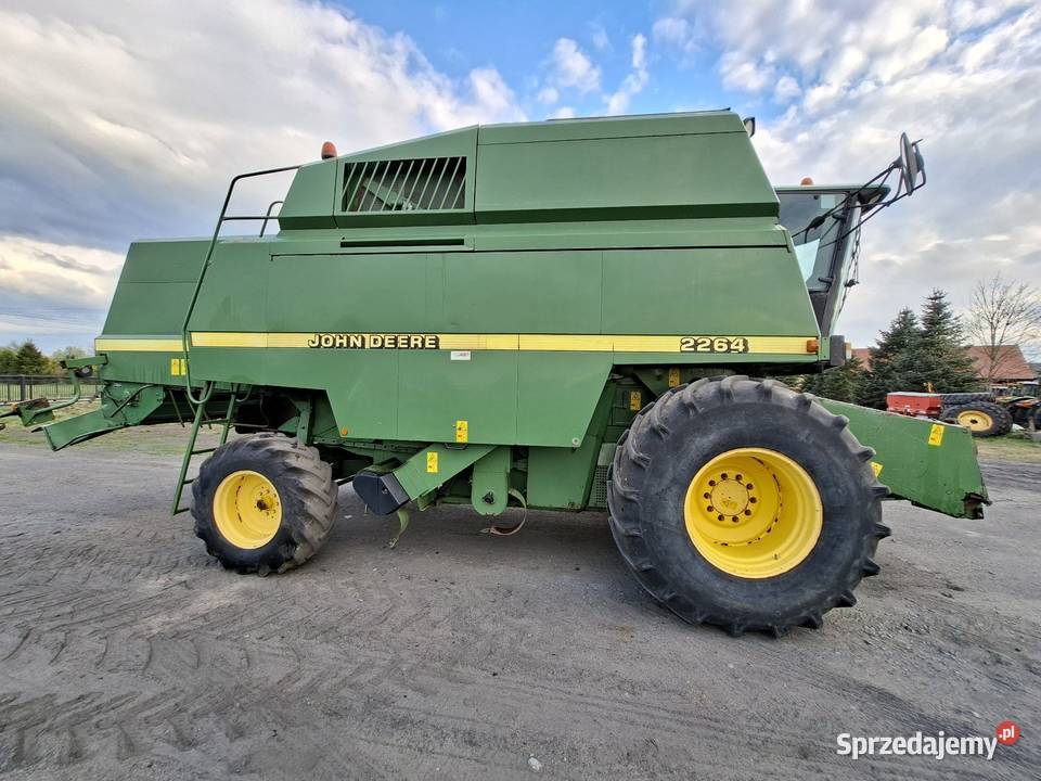 Kombajn John Deere 2264 98 r Heder 6 m z wózkiem Czersk