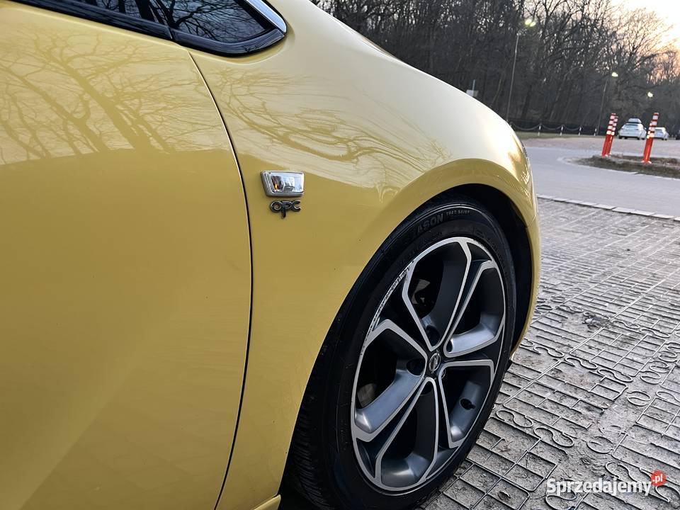 OPEL ASTRA J GTC 14T LPG GAZ Warszawa