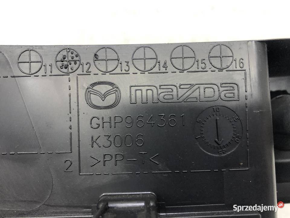 SCHOWEK ŚRODKOWY GHP964361 MAZDA 6 III GJ sprzedam