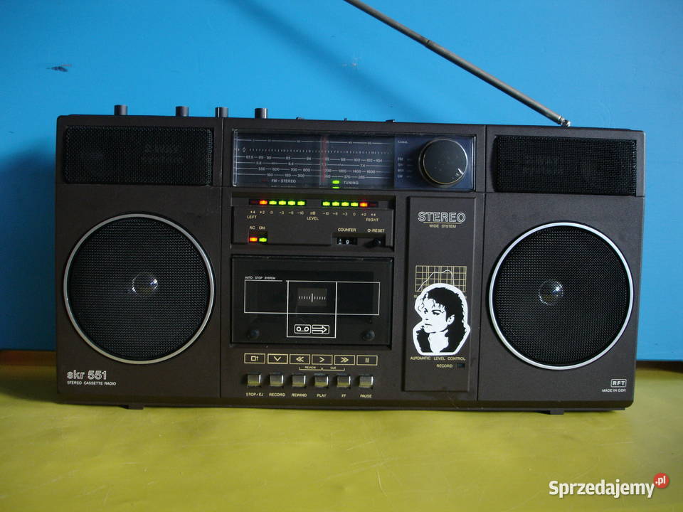 Radiomagnetofon RFT SKR 551 DDR lubuskie Zielona Góra sprzedam
