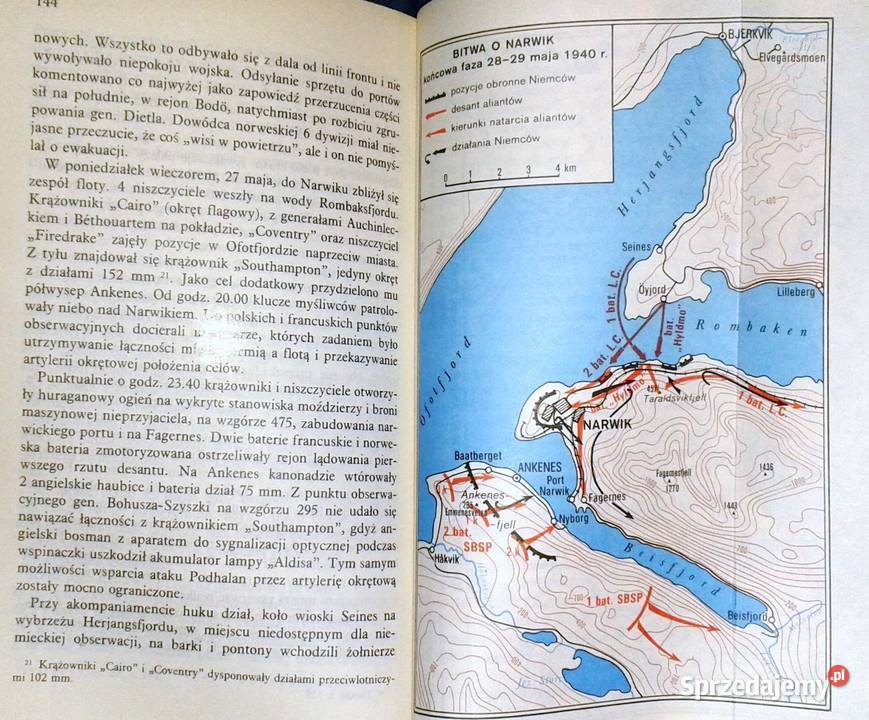 Narwik 1940 Janusz Odziemkowski lubelskie Chełm sprzedam