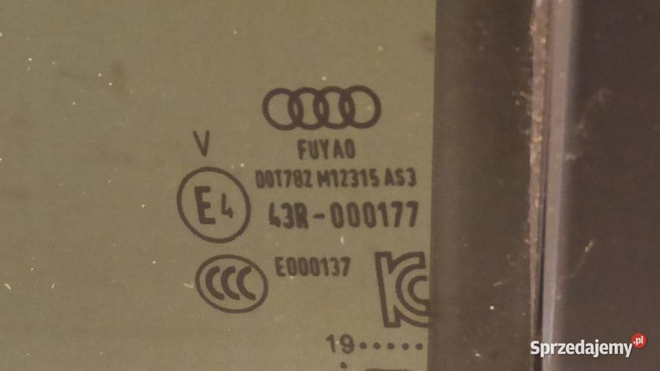 AUDI Q3 83A 83F DRZWI LEWY TYŁ LZ7S Z7S 2020 dolnośląskie