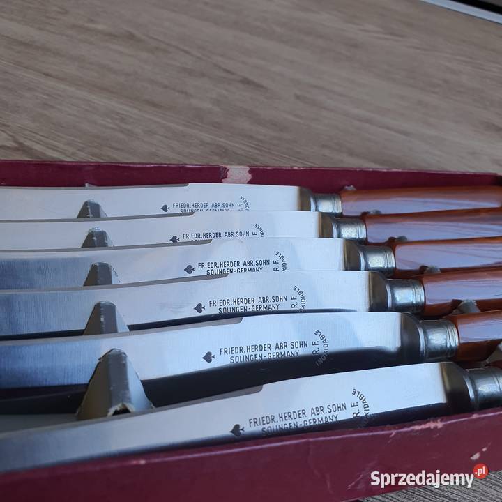Solingen Germany noże obiadowe Nowa Sól sprzedam