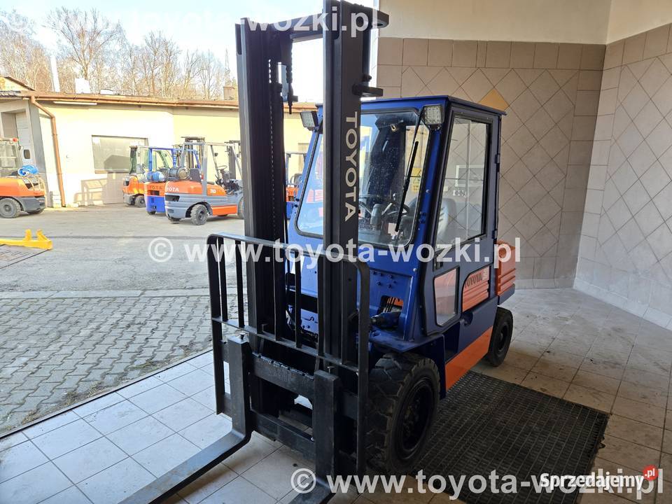 Wózek Widłowy TOYOTA 5FG30 Kabina 3700 mm TOYOTA Mysłowice
