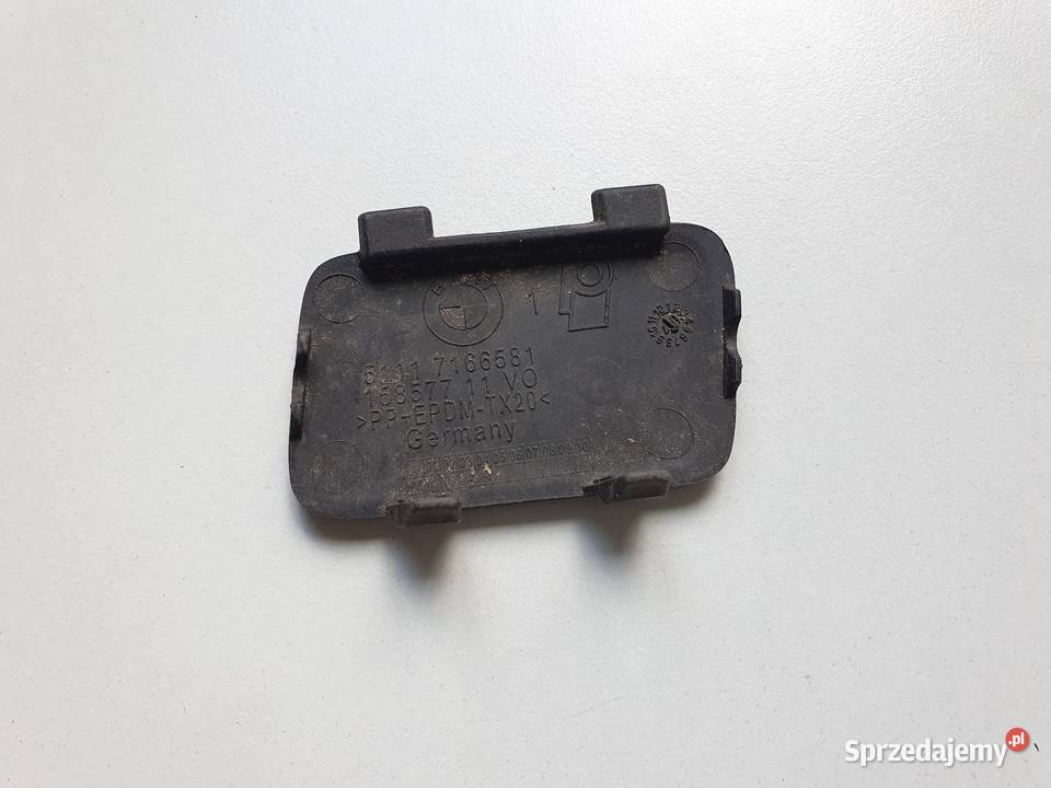BMW 1 E81 ZAŚLEPKA HAKA ZDERZAKA PRZÓD 7166581 Karoseria Międzychód