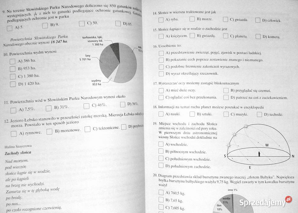 Międzyprzedmiotowe arkusze testowe Anna Rok wydania 2005 Chełm