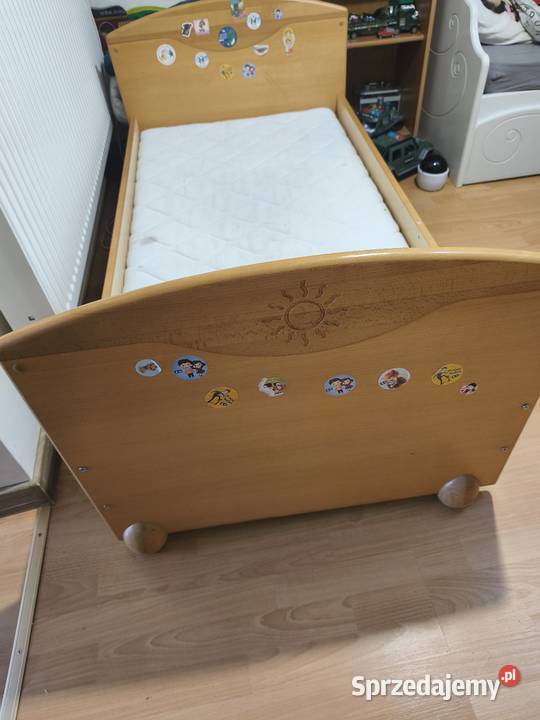 Łóżko z materacem 70x140 Nowy Żmigród sprzedam