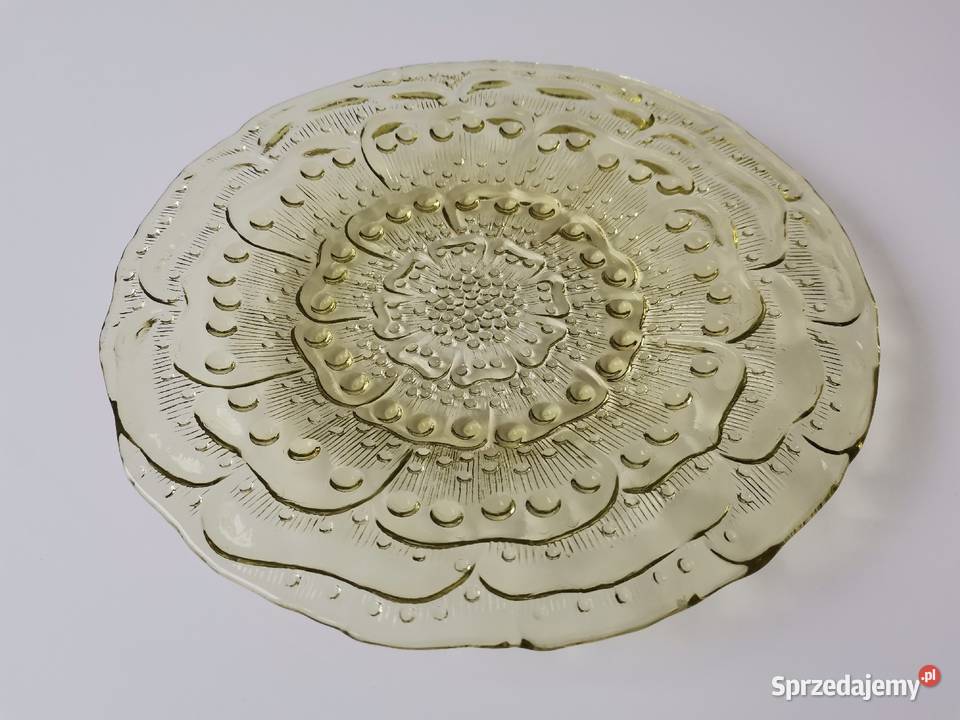 Stary nieużywany talerz patera Flora HSG Porcelana i szkło Katowice