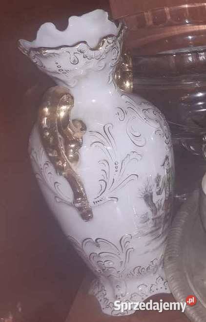 Piękny Porcelanowy Komplet w Stylu Miśnieńskim