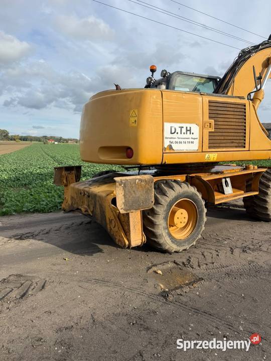 Case wx 185 koparka kołowa Zamarte