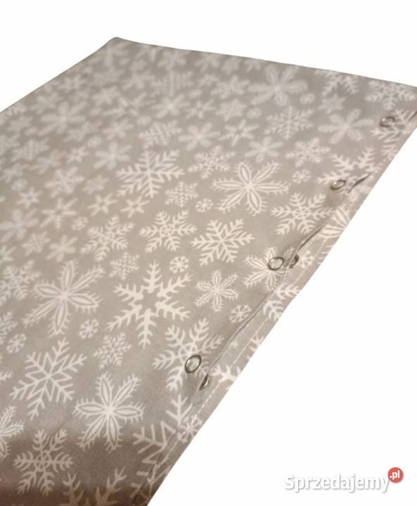 Poszewka świąteczna w śnieżynki Chorzów