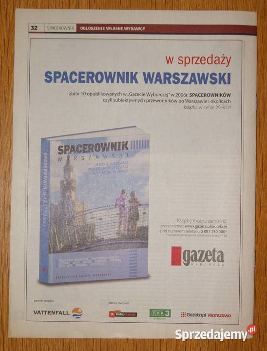 Spacerownik Kraków Trójmiasto Śląsk i Zagłębie Parczew