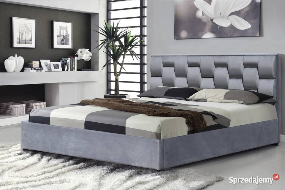 Łóżko Annabel z wezgłowiem 3D 209cm Jelcz-Laskowice