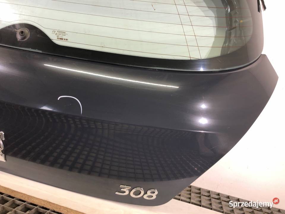 KLAPA TYŁ PEUGEOT 308 I Hatchback 0716 TYLNA