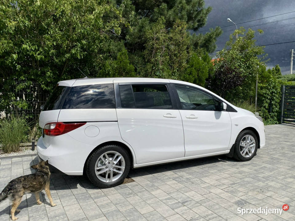 Mazda 5 7 osobowa Serwisowana w ASO mazdy światła przeciwmgielne wielkopolskie Poznań