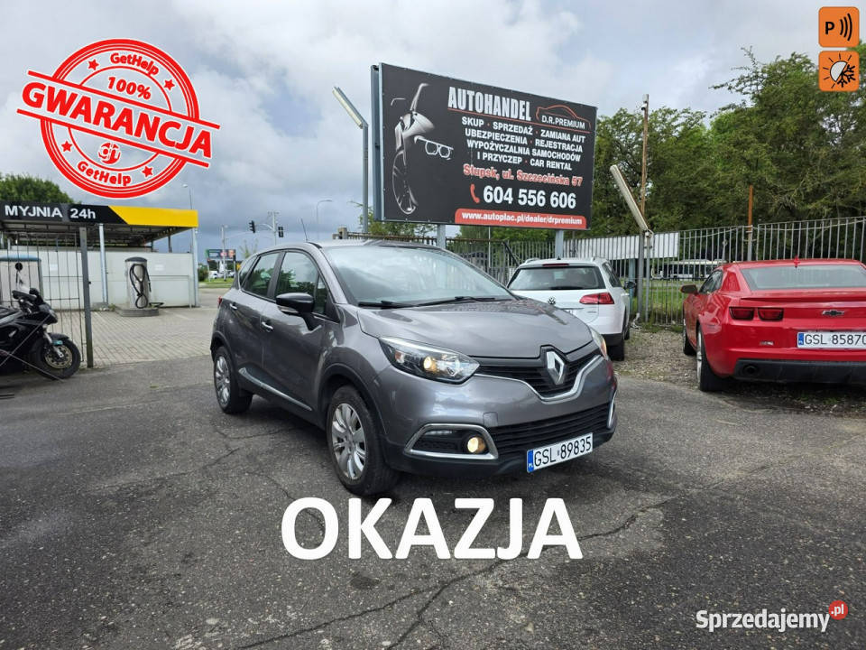 Renault Captur 09 TCE 90 Klimatyzacja Grzane isofix Słupsk