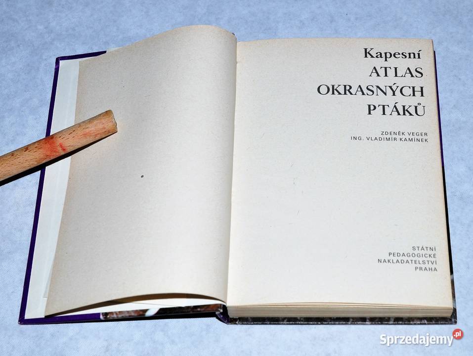 Atlas okrasnych ptaku atlas ptaków ozdobnych Warszawa