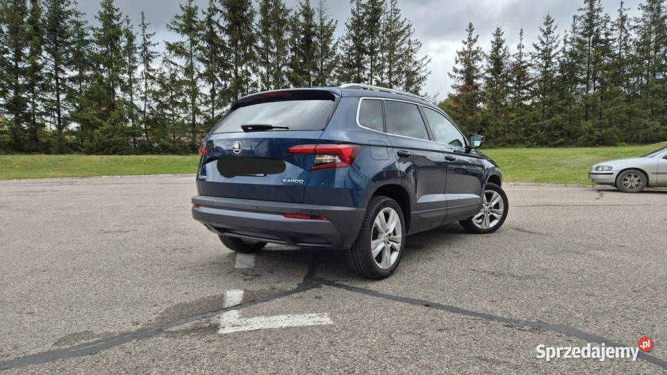 koda Karoq Style 15 TSI automat 7 DSG nieuszkodzony Giżycko