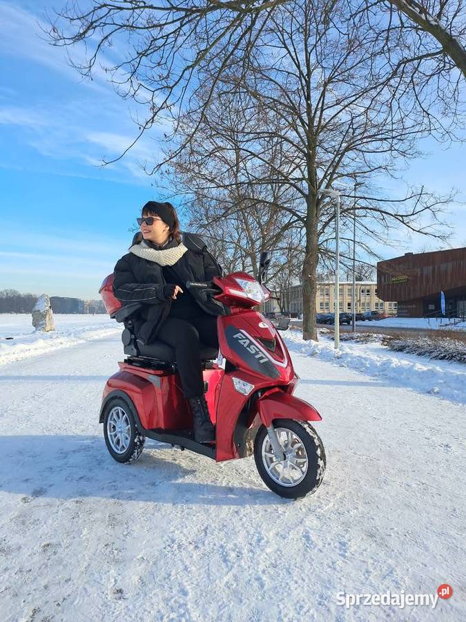 Elektryczny skuter trójkołowy Fasti 3 bateria do pełny VAT sprzedam