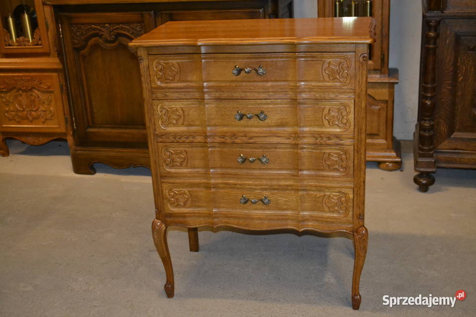 komoda szyfonierka ludwikowska dąb Meble