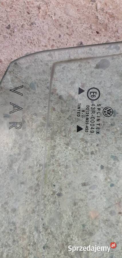 Golf 4 szyba drzwi tylnych prawa strona wersja Słupsk