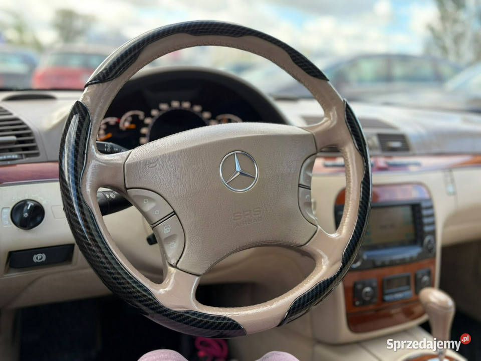 Mercedes S 320 super stan zarejestrowana W220 Mercedes-Benz Lębork