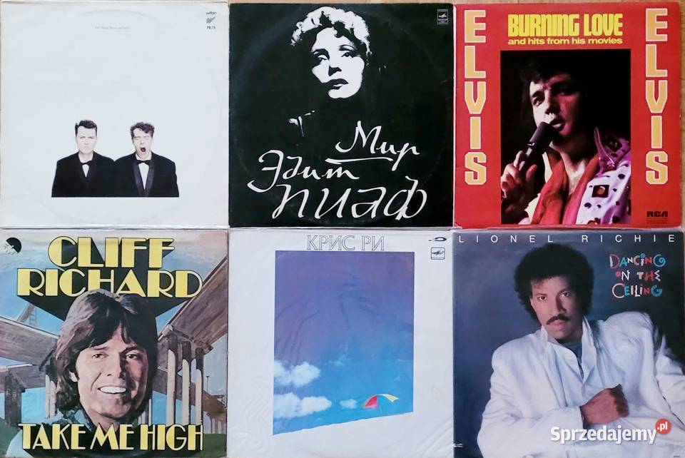 Płyty winylowe na gramofon POP i lata 6080te XX