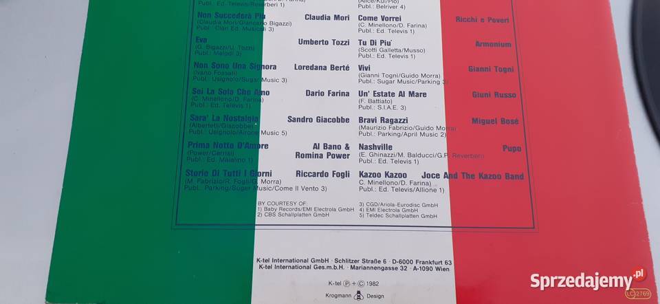 Super hits made in italy die neuenskładanka
