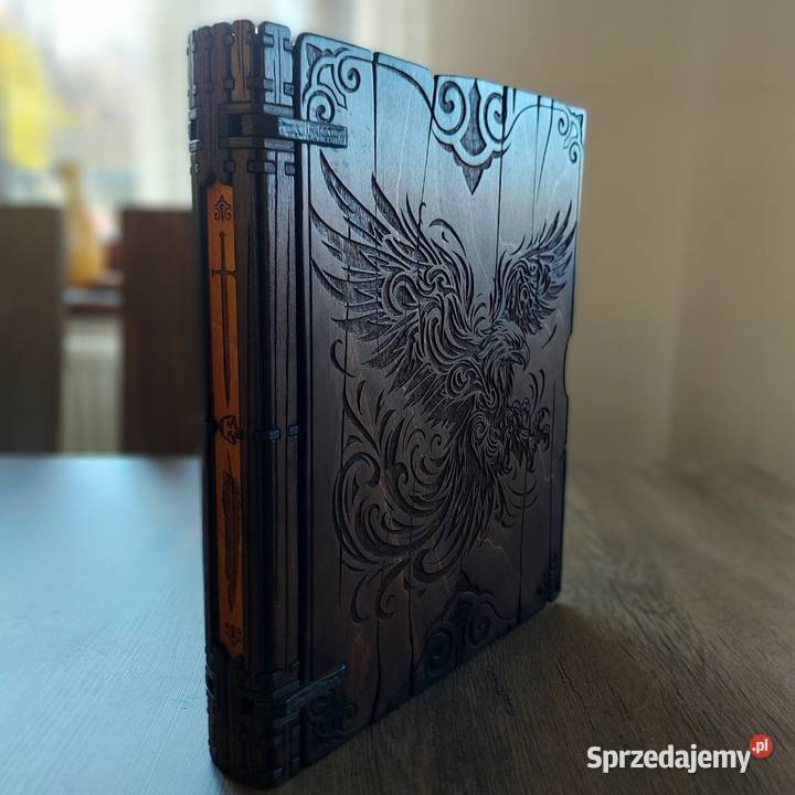 Drewniany Segregator A4 Personalizowany i Tworkowa