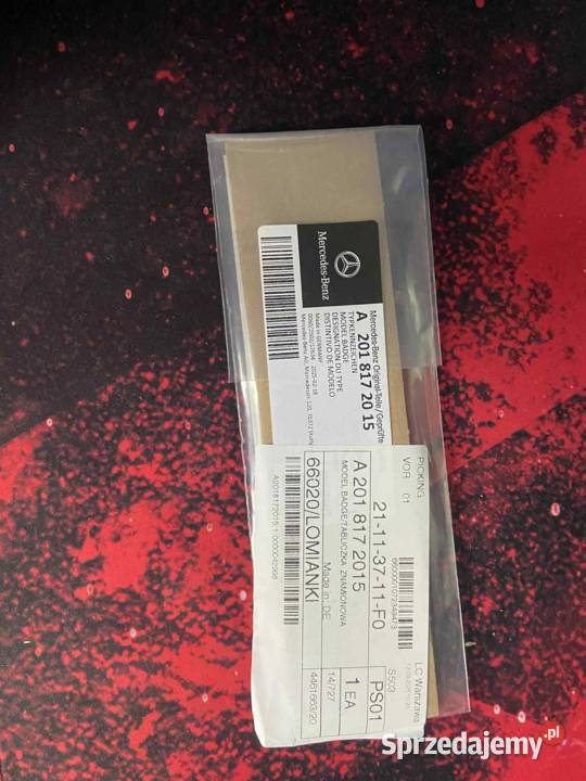 EmblematNapis 190E Nowy A2018172015 Rok produkcji 2025 Pozostałe Warszawa