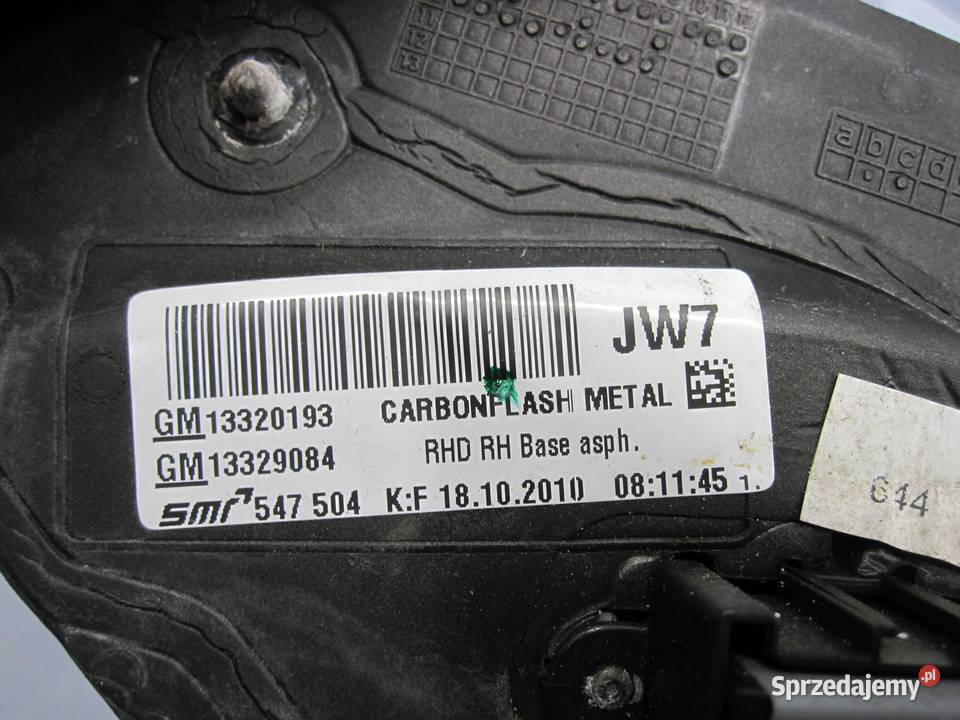 OPEL INSIGNIA A 10r lusterko prawe 13320193 sprzedam