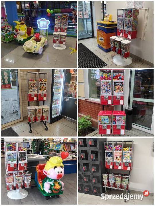 Automat Sprzedający kulki kapsuły piłki Wynajem