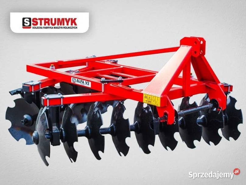 Agregat talerzowy Alfa v2 Alfa X4 Brona Strumyk Sierpc