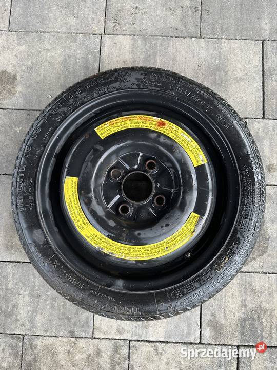 Oryginalne koło dojazdowe VW Golf 2 Dębica sprzedam