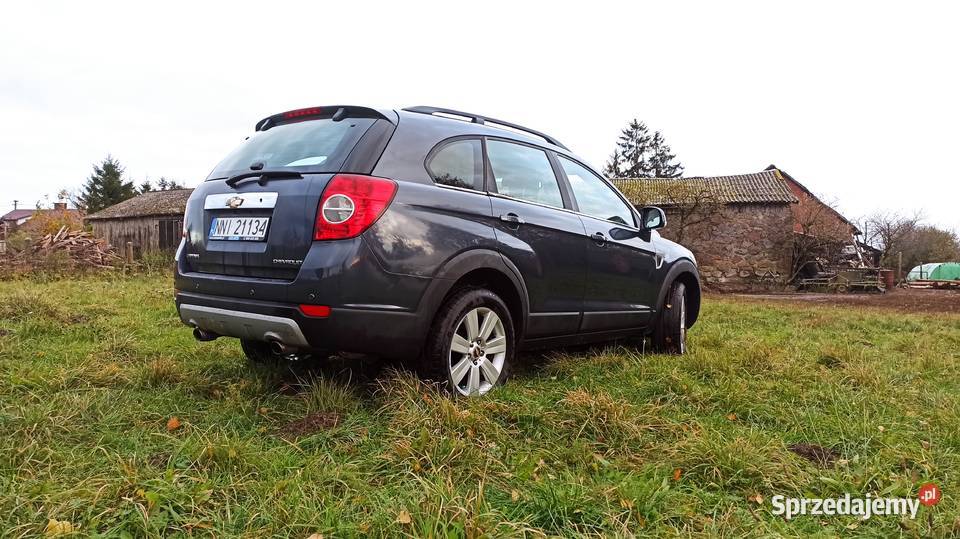 Chevrolet Captiva 4x4 7osobowa elektrycznie ustawiane fotele Gdańsk