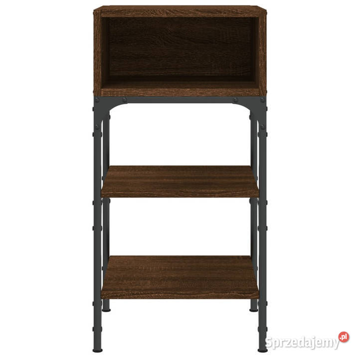 Stoliki nocne 2 brązowy dąb 35x345x70 WM825892 Warszawa
