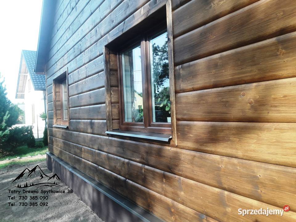 DESKA ELEWACYJNA ŚWIERKOWA 21 x 3 IMITACJA BALA podlaskie Zambrów