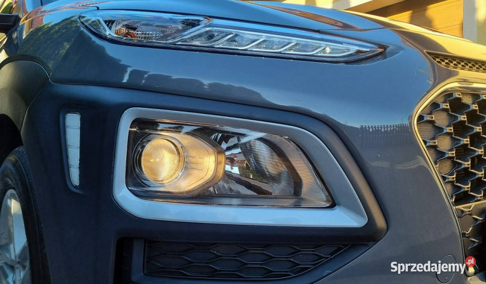Hyundai Kona Turbo Kamera Cofania Navi GWARANCJA elektryczne lusterka mazowieckie